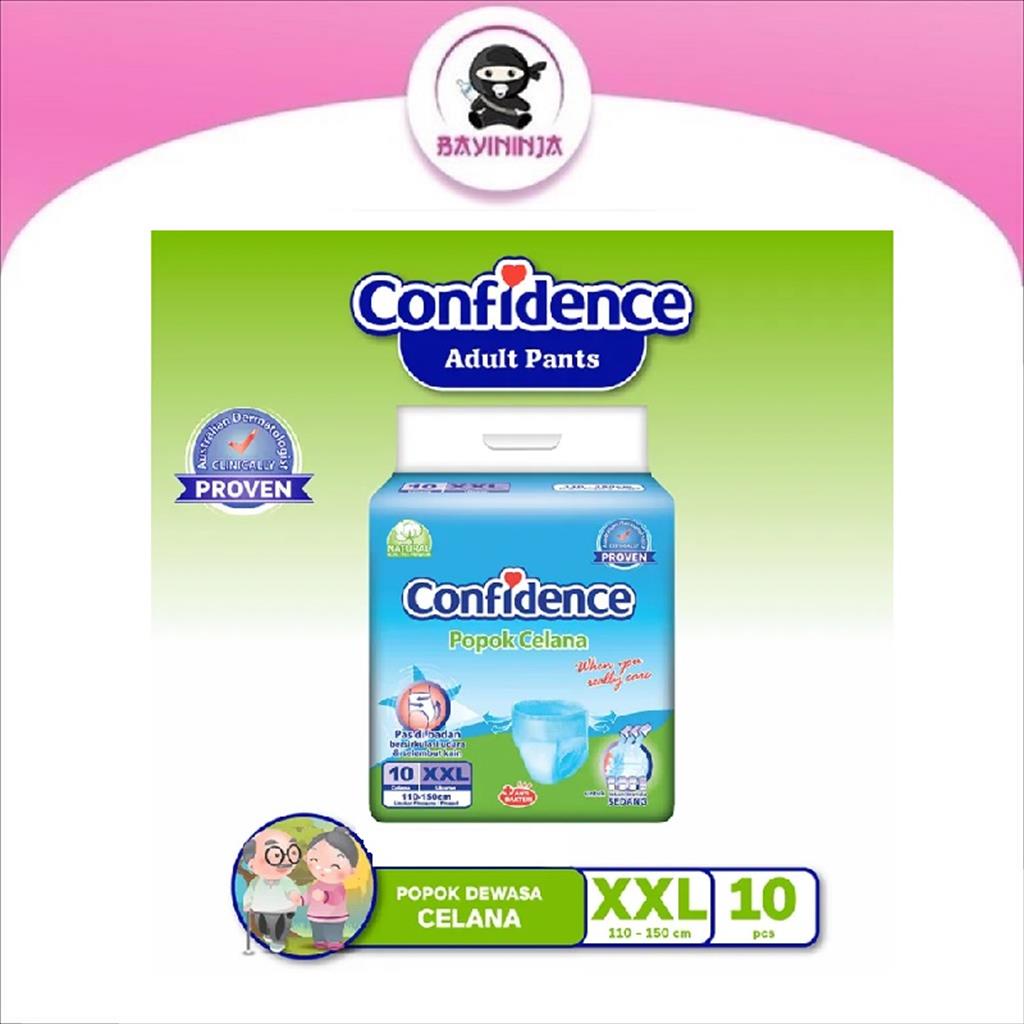 CONFIDENCE Adult Pants Popok Celana Dewasa XXL10 XXL 10