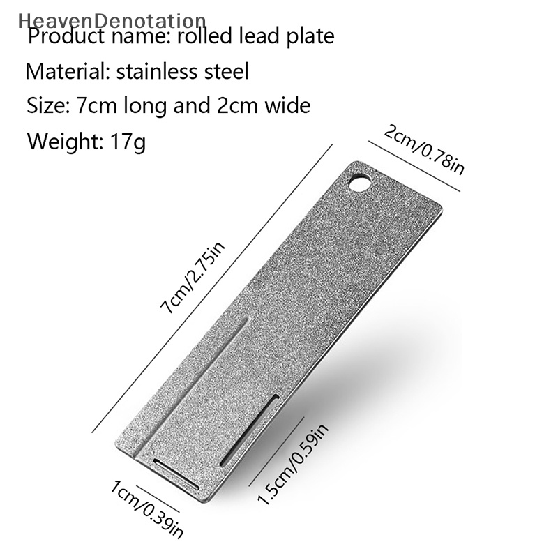 [HeavenDenotation] Alat Pengasah Kail Pancing Batu Berlian Portabel Kail Ikan Tajam Alat Batu Asahan Gantungan Kunci Untuk Aksesoris Memancing Outdoor HDV