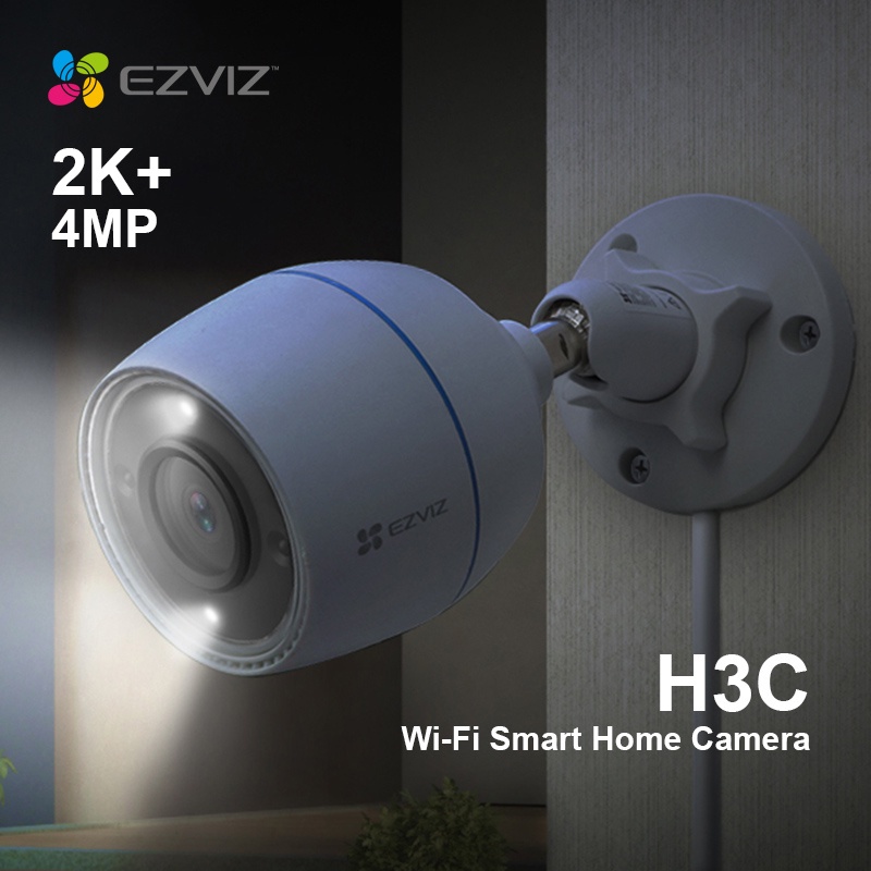 EZVIZ H3C 2K+ 4MP Smart Home Wi-Fi IP Camera CCTV Outdoor