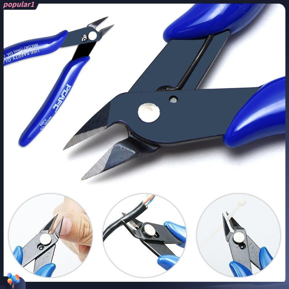 Populer Pemotong Kabel Kawat Listrik Cutting Side Snips Carbon Steel Hand Tools Diagonal Tang