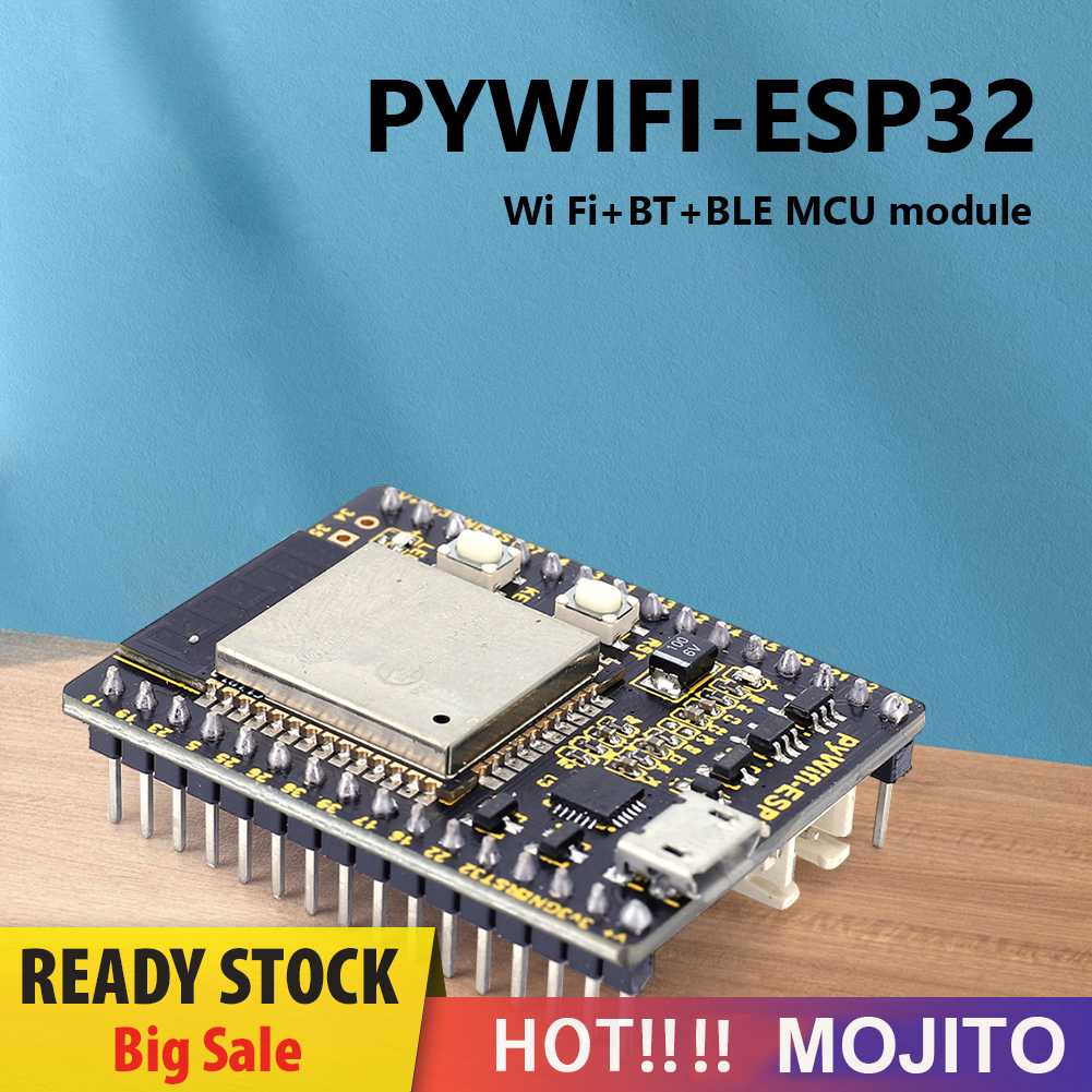 Pywifi-esp32 Micro Phyton IoT WiFi Papan Pengembangan Belajar ESP32 WROON-32