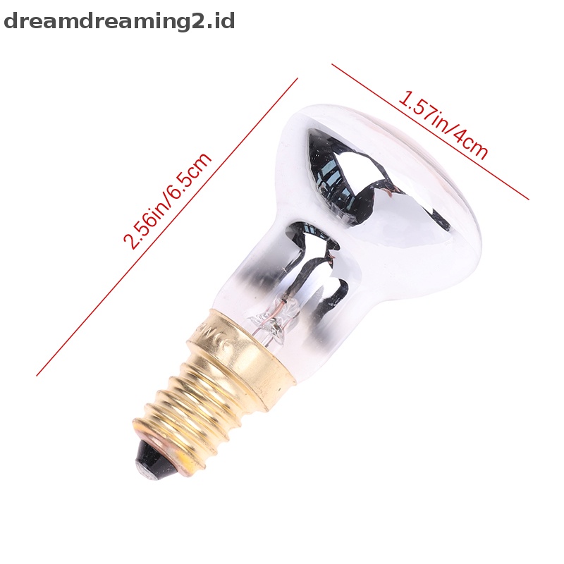 (drea) 1pc Lampu Lava Pengganti E14 R39 30W 230V Lampu Sorot Sekrup Dalam Bohlam Lampu //