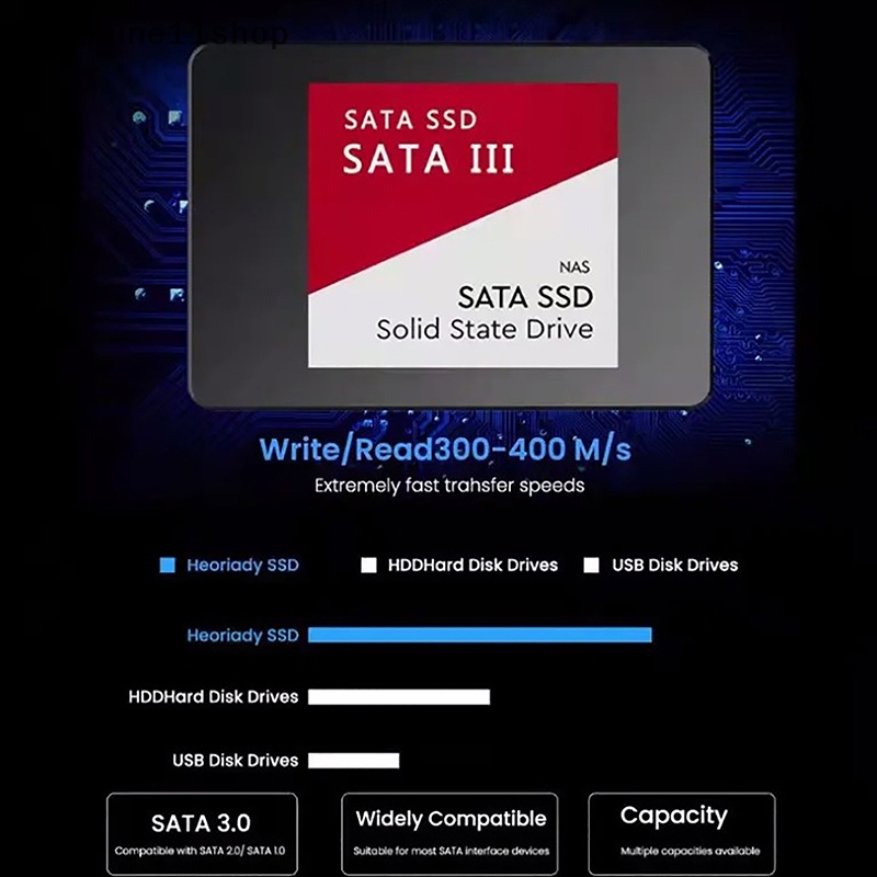 Sho 2TB Ssd SATAIII Hardisk 2.5&quot;Ssd 1TB 500GB Transfer Kecepatan Tinggi Internal Solid State Drive Untuk PC/Laptop mac N