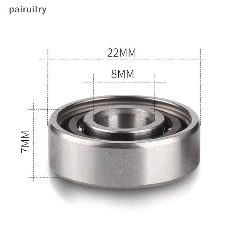 Prt 8Pcs 608bear ILQ-11 Longboard Speed Inline Skate Wheel Bearing Roda Skate Skuter PRT