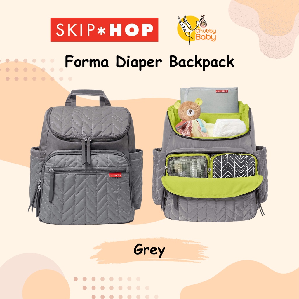 Skip Hop - Forma Diaper Backpack | Grey