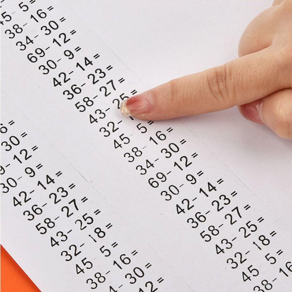 Lanfy Math Scroll Questioner Kreatif Baru Trendi Angka Rolling Siswa Alat Tulis Penambahan Pengurangan Perlengkapan Guru Aritmatika Mengisi Pertanyaan