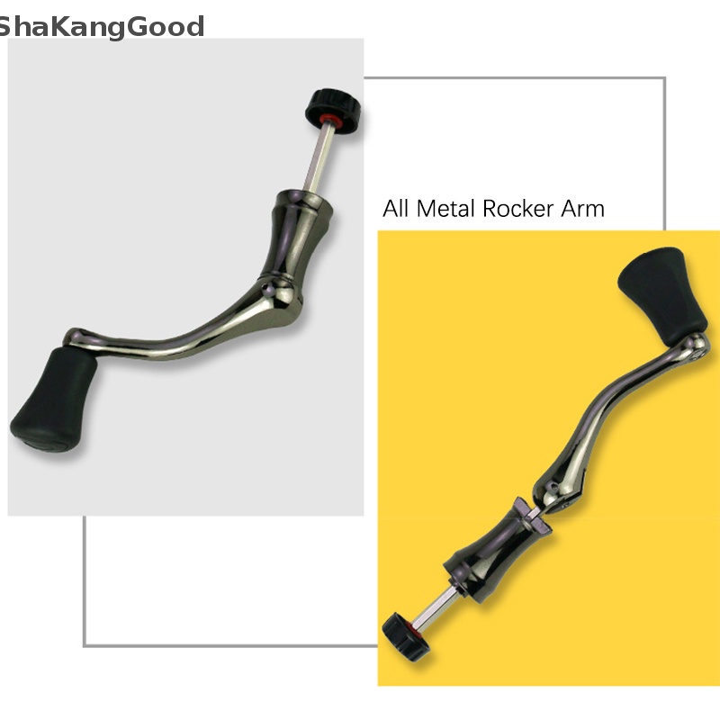 Skid Metal Rocker Arm Spinning Reel Handle Grip Untuk Memancing Reel Replacement Spinning High Quality Aksesori Gulungan Pancing SKK