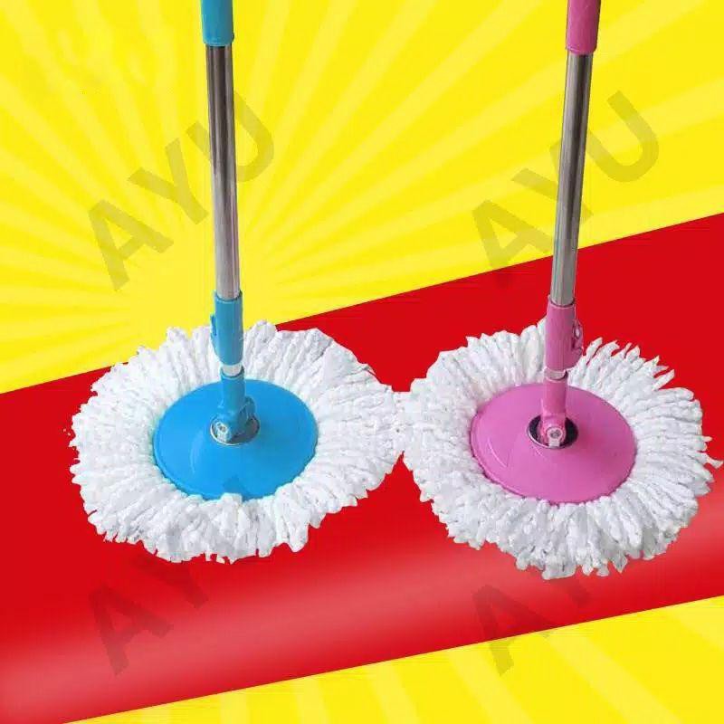 [IMPORT] - Spin Mop 360 Rotated Alat Pel Lantai Stainles Steel &amp; PP Coplymer