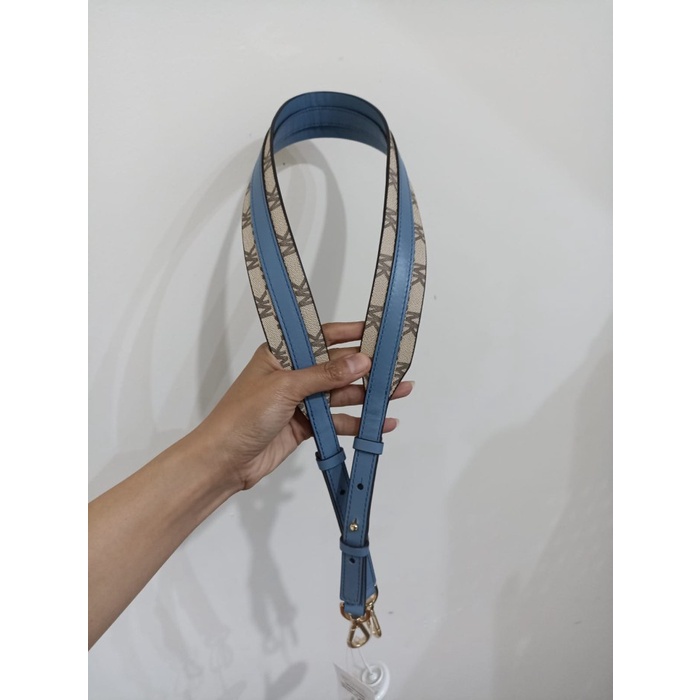MK Bag Strap Blue