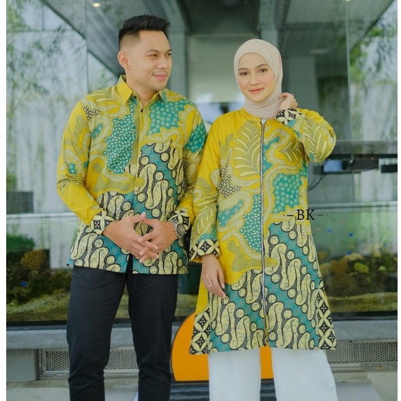 Batik couple pasangan modern premium | Batik couple pria dan wanita premium | Batik couple pasangan 
