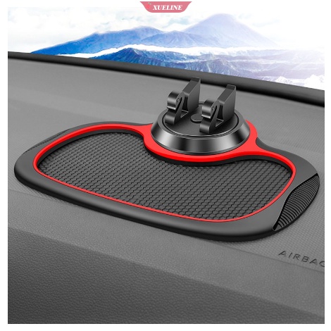 Silicone Car Anti-Slip Mat Auto Phone Holder Non Slip Lengket Anti Slide Dash Phone Mount Kartu Nomor Parkir Mobil Pad Mat Gadget [ZXL]