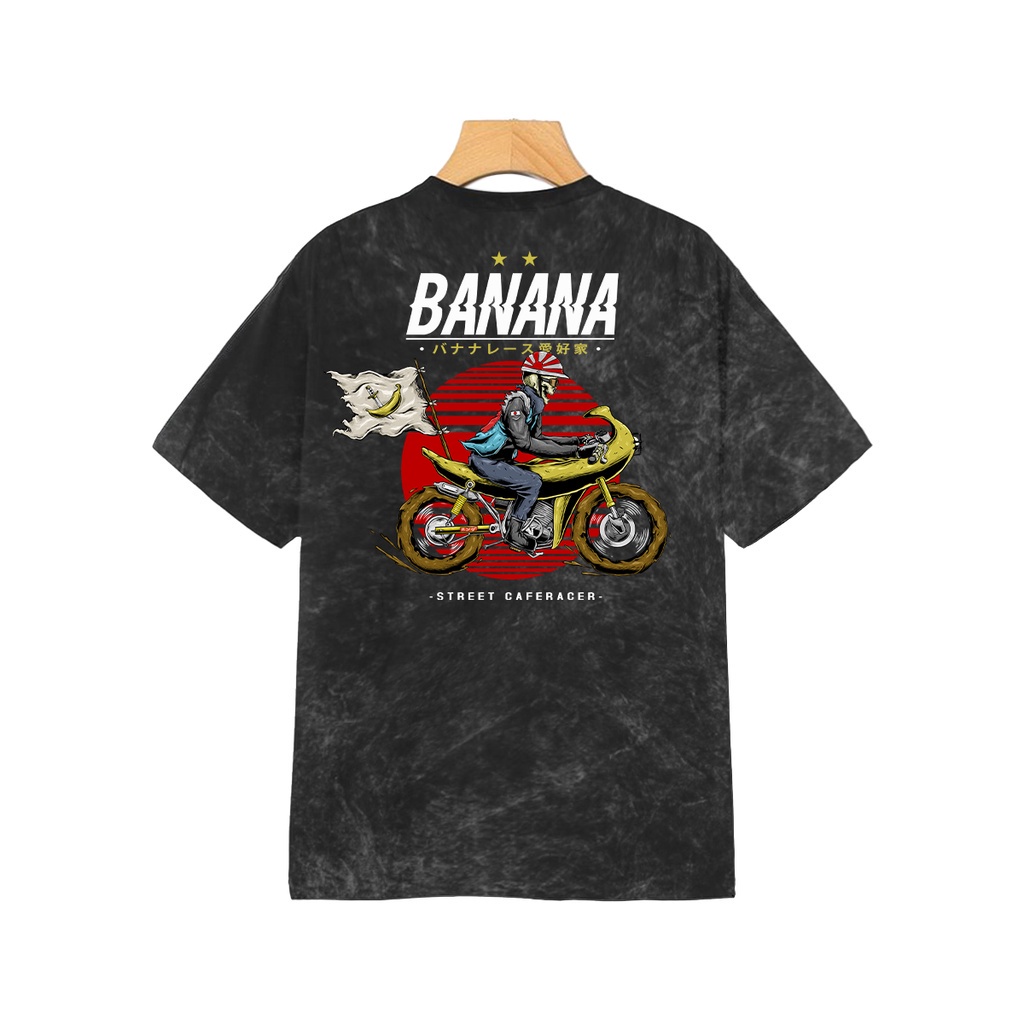 Kaos Distro Snow Wash Lengan Pendek Reguler T-Shirt Bahan Katun Adem Vol 2- Owl Store