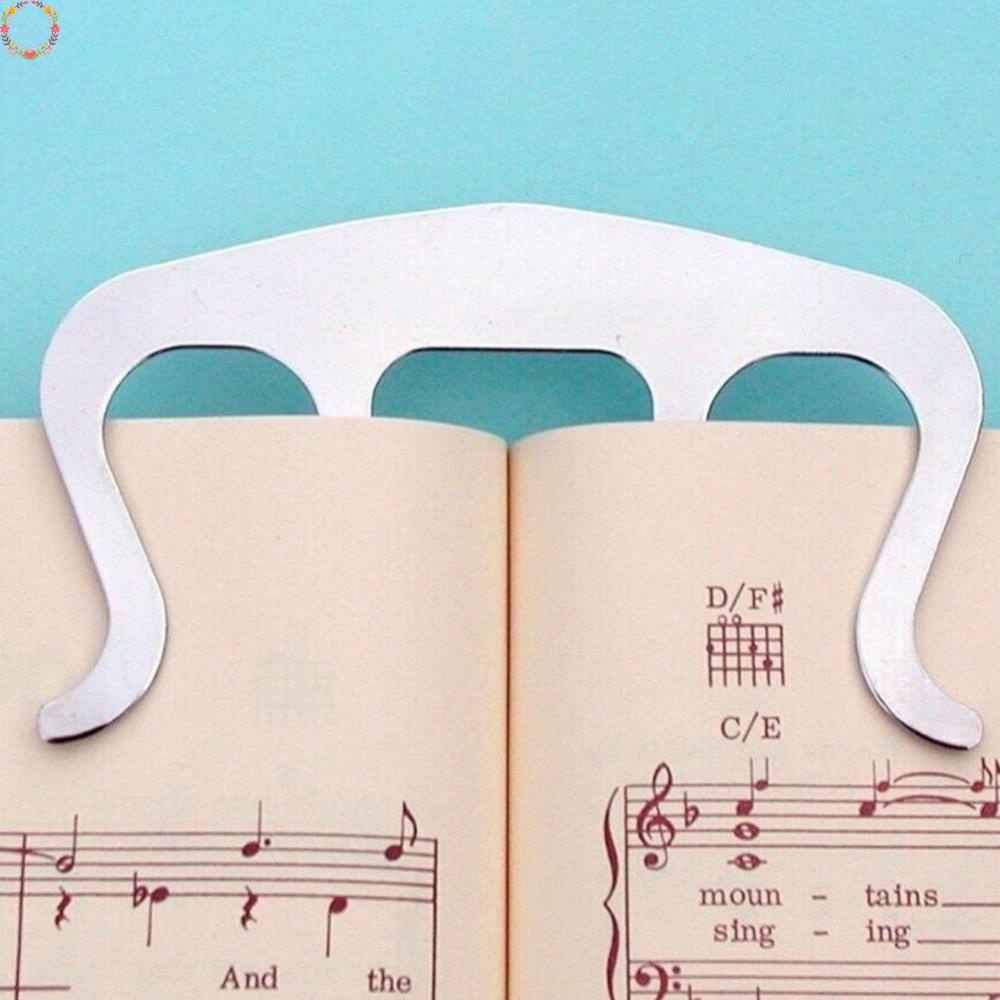 1pcs Stand Pianos Buku Lagu Page Holder Clip Musik Note Klip Lembaran Metal Alat