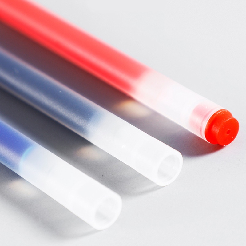0.5mm Hitam/Biru/Merah Tulis Halus Bolpoin Kapasitas Besar/Pena Tanda Tangan Kualitas Tinggi/Pena Gel Sederhana/Catatan Ujian Siswa Perlengkapan Sekolah Alat Tulis