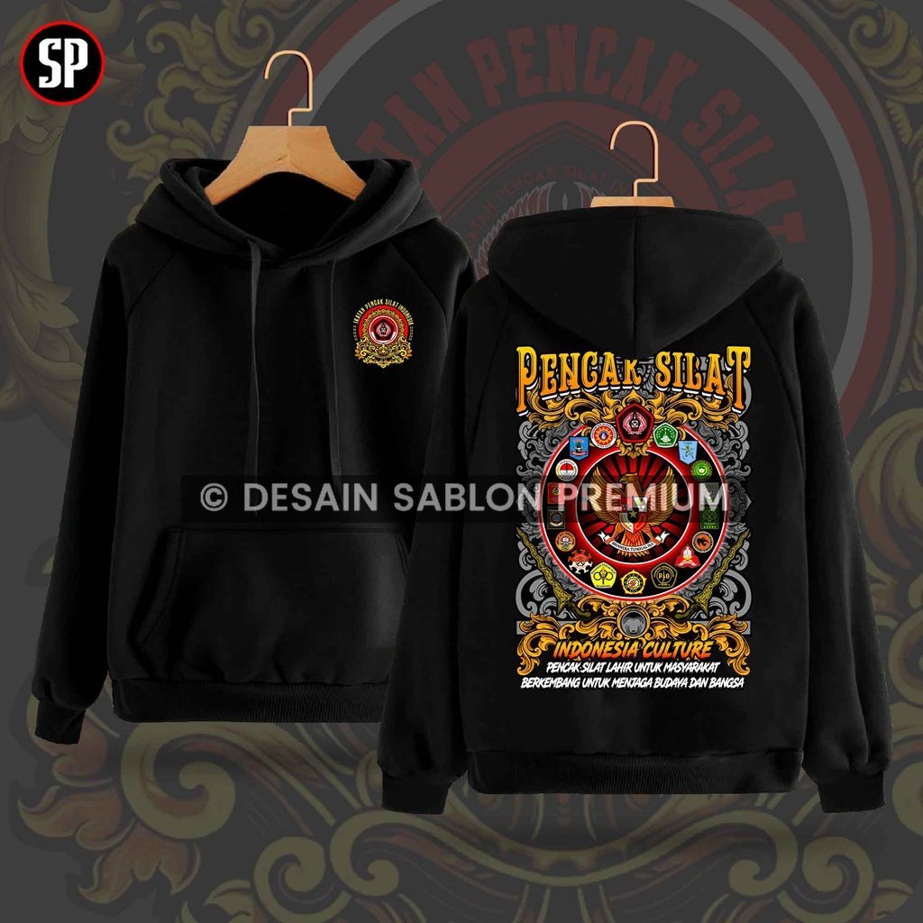 Jaket Pencak Silat Indonesia IPSI Culture Garuda Emas Exlusive Pluralisme Untuk Semua Pesilat / Sabl