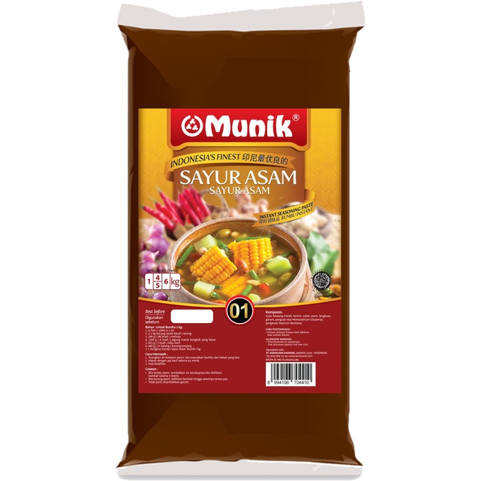 

New Arrival- Bumbu Munik Sayur Asam -1000gr