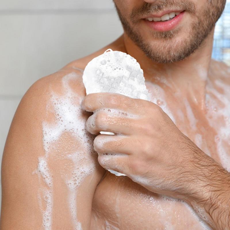 Brush Spons Mandi Pengelupas Kulit Lembut Sikat Mandi Exfoliator untuk Anak-anak Dewasa Spons Mandi Tubuh 3d untuk Pembersih Kulit Mati