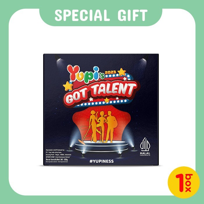 

Viral Realpict Special Package Yupi Got Talent 2023 Box