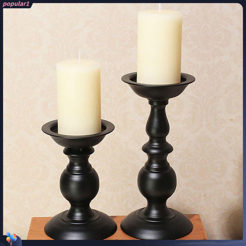 Populer Tempat Lilin Dekorasi Rumah Hiasan Meja Metal Holder Candlestick