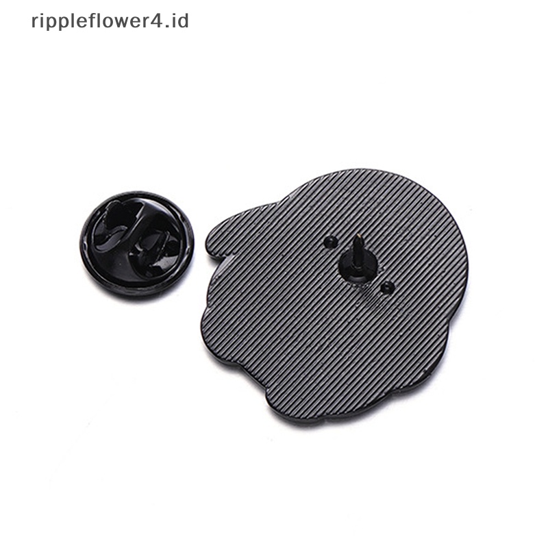 {rippleflower4.id} Cutie Killer Enamel Pin Cewek Pinguin Kecil Belati Bros Kerah Lencana Kartun Hewan Menyenangkan Perhiasan Hadiah Untuk Teman Anak~