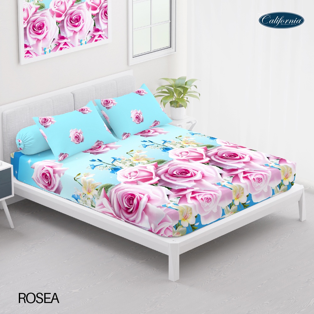 CALIFORNIA Sprei Queen Fitted 160x200 Rosea