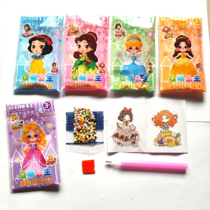 

SALE DIY Diamond Painting Murah Princess Kado Mainan Anak Stiker VIRAL Harga Grosir Termurah