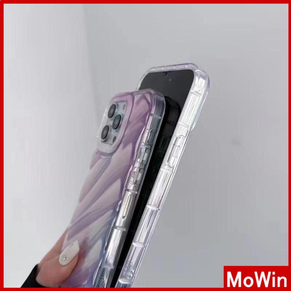 Case iPhone 14 Pro Max iPhone Case Laser Reflektif Bening Phone Case TPU Soft Case Airbag Tahan Guncangan Manis Keren Senyum Sederhana Kompatibel dengan iPhone 13 Pro Max 12 Pro Max 11 Xr X 7