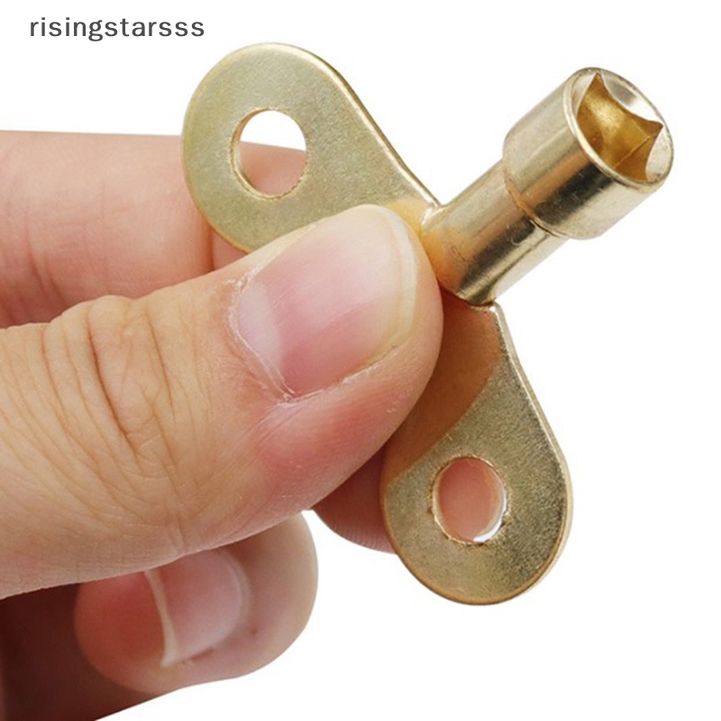 Rsid Span-new 2pcs Bleed Key Square Socket Faucet Keys Keran Air Kuningan Radiator Khusus Lubang Kunci Ledeng Jelly