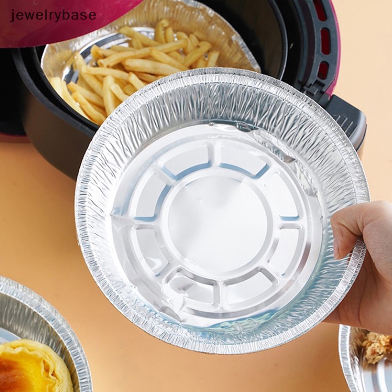 [jewelrybase] 10pcs 6/7 /8 /9 inch Loyang Bulat Foil Pie Dish Tin Cake Tray Loyang Bake Cases Butik