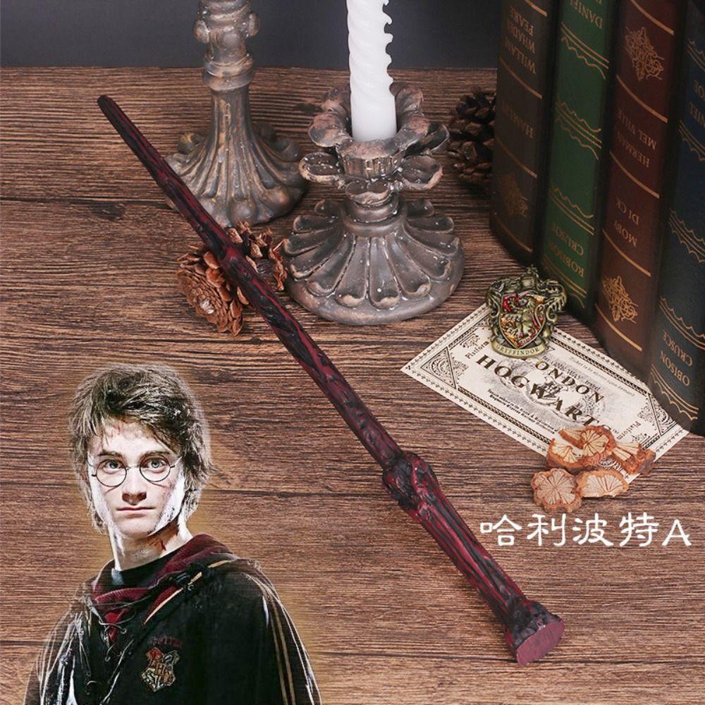 Lanfy Metal Core Magic Wand Fancy Metal Core 35cm Cosplay Props Bellatrix Draco Game Prop Model Mainan Koleksi Sevrus Snape Hermione Wand