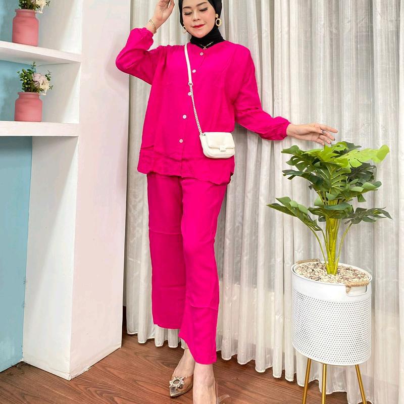FIONY SETELAN CRINCLE AIRFLOW WANITA