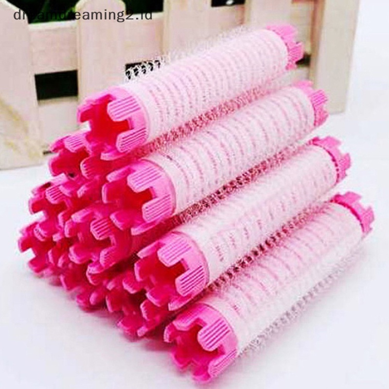 (drea) 10pcs fluffy Hair Root Rollers Pack Perm Batang Set Air Fringe Bang Hair Curler//