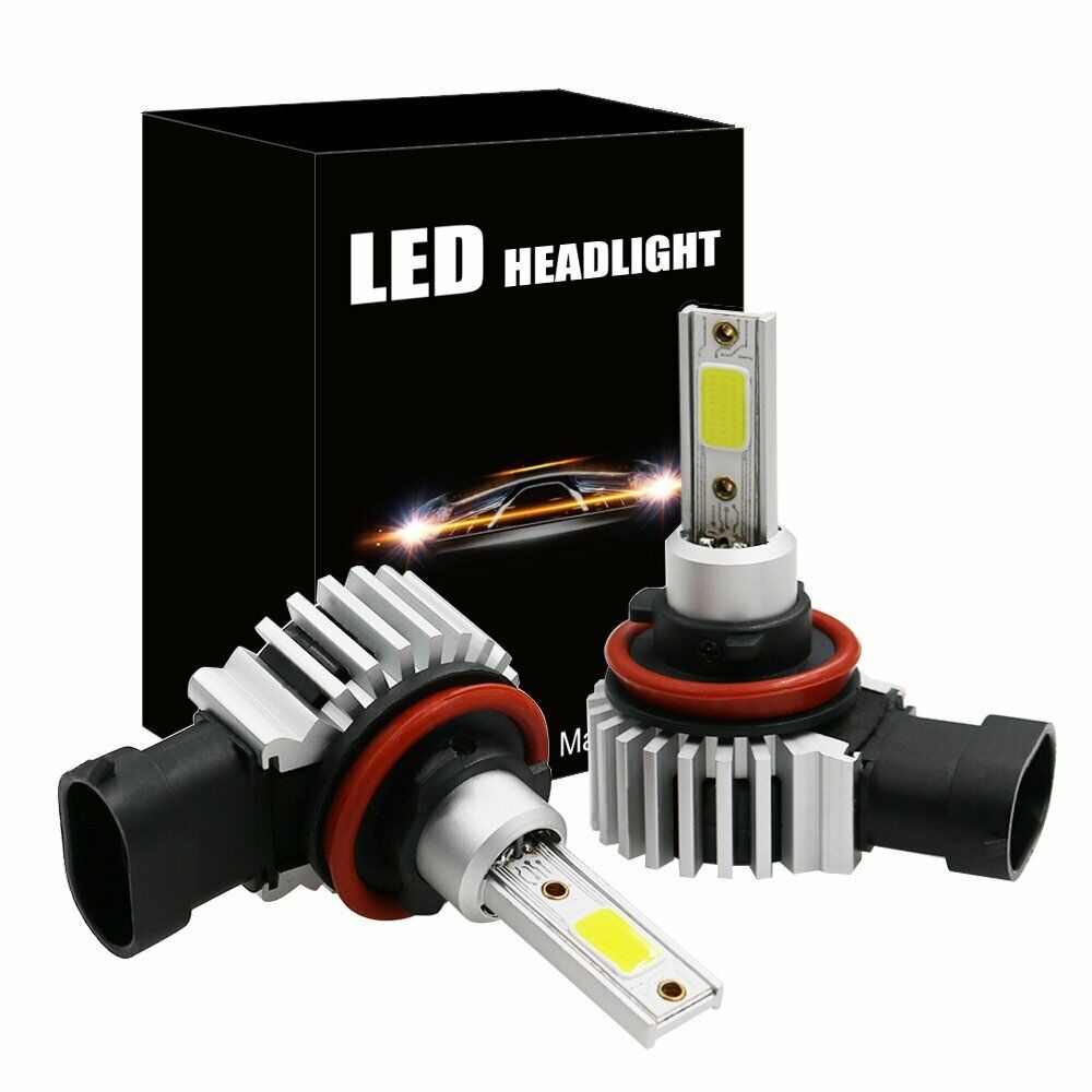 【2pcs】 Super Terang 9005 HB3 LED Headlight Bulb H4  H8 H11 H16JP Foglamp 12-24V Tinggi Rendah Beam 6000K COB Lampu Depan Mobil LED