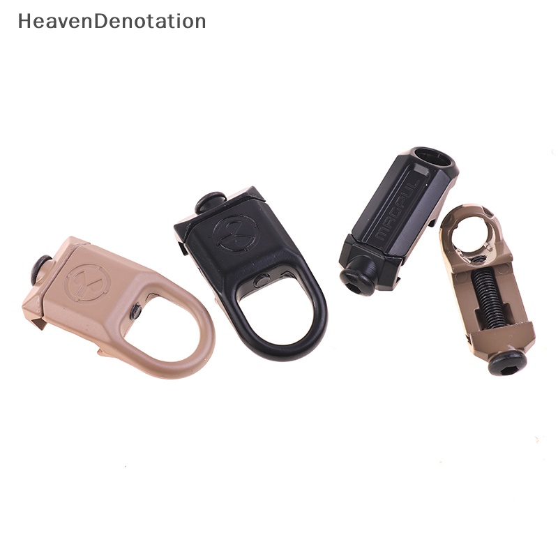 [HeavenDenotation] Quick Detach Metal RSA-GBB Buckle Strap Sambungan Sling Adapter Pas Rel HDV