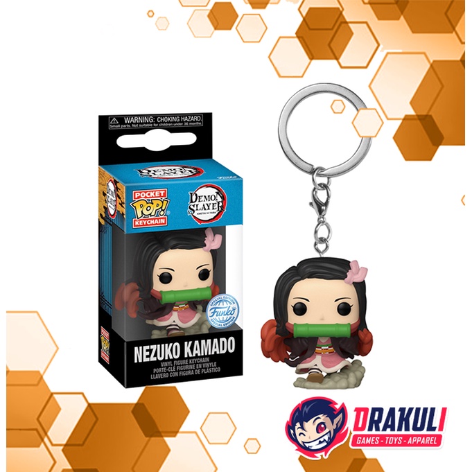 Toys Funko Pocket Pop Keychain Demon Slayer - Nezuko (Running) Special Edition