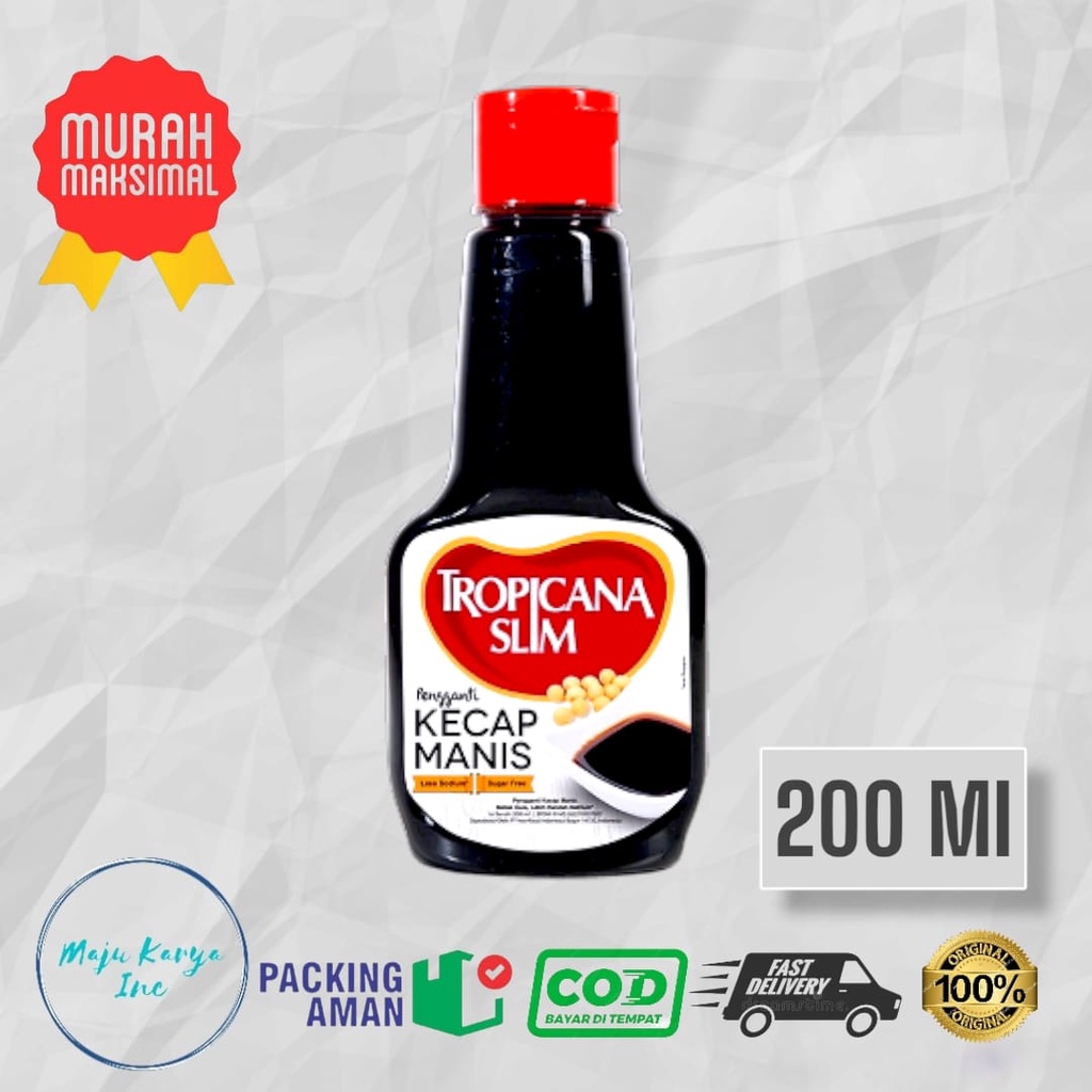 

Kecap Manis Tropicana Slim 200 Ml