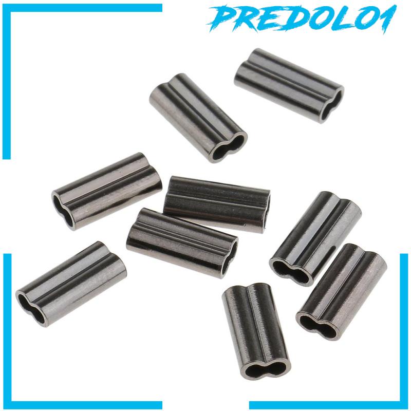 [Predolo1] 200pcs Lengan Laras Ganda Bahan Tembaga Untuk Membuat Rig 0.8/1.0 /1.5 /2.0mm