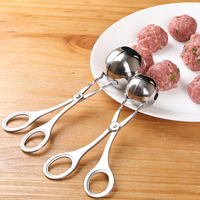 Alat Pembuat Bakso/Non Stick Boneka Bakso Bola Sendok Shaper /Cooking Scoop Stainless Steel Aksesoris Dapur