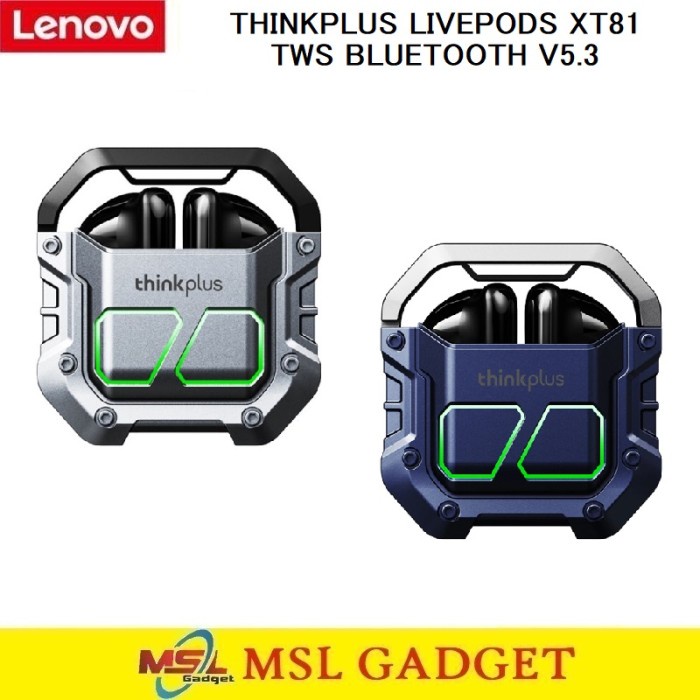 Lenovo Thinkplus LivePods XT81 Headset Bluetooth TWS Gaming Wireless