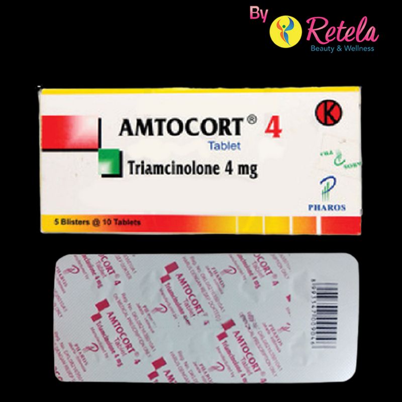 Amtocort 4mg Tab 10`S