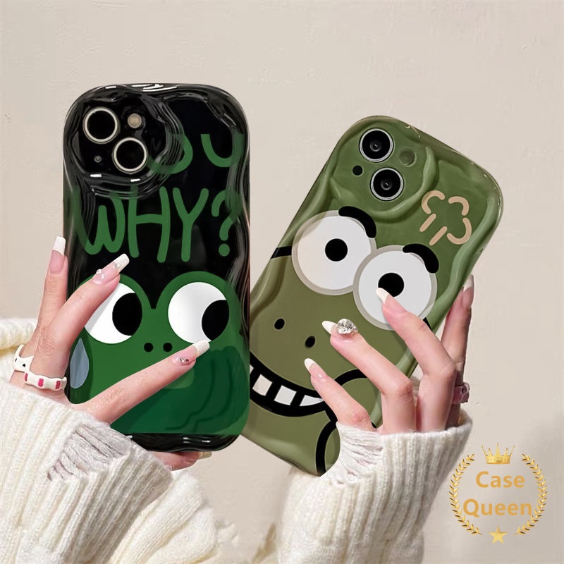 Cute Winnie The Pooh Bear Manyo Ice Cream Beruang Kelinci 3D Wavy Curved Edge Glossy Case Untuk Samsung A04s A52s A24 A50s A14 A13 A13 A52 A12 A32 A30s A50 M12 Crocodile Monster Cover