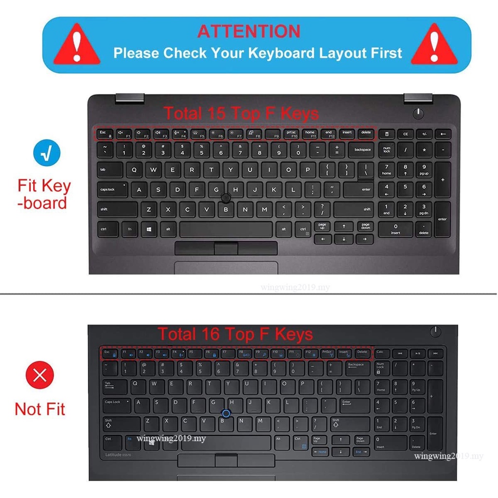 Untuk Dell Presisi 15.6 Inch 3540 3541 3550 3551 3530 I7 15.6 Silikon Laptop Keyboard Cover Pelindung Kulit Untuk Dell Lintang 5500 5501 5540 Presisi3540 3540 3541