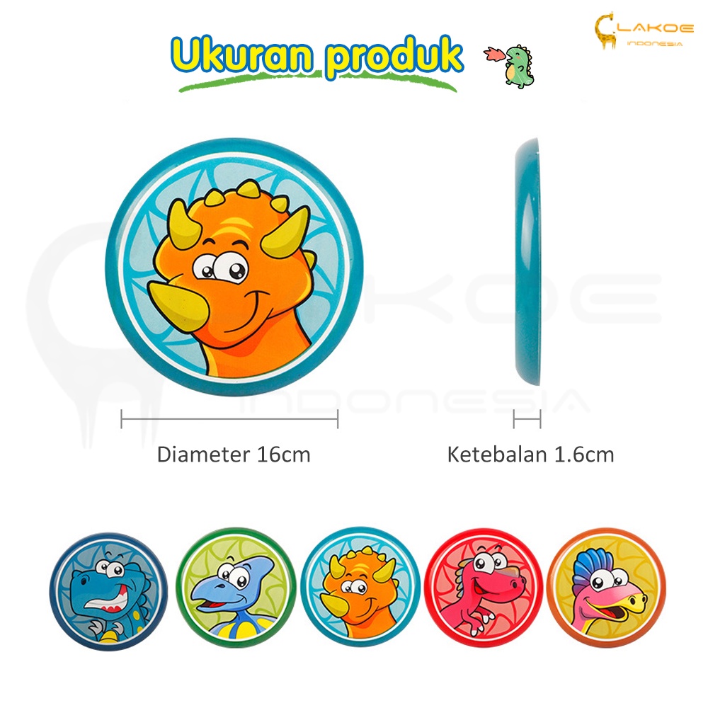 Lakoe Mainan Anak Frisbee Piring Lempar Soft/Flying Disc disk Game Outdoor/Outdoor Toy Main /Lempar Tangkap