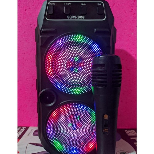 SPEAKER BLUETOOTH PLUS MIC KARAOKE YD SQ 2009 JY /SPEAKER PORTABLE