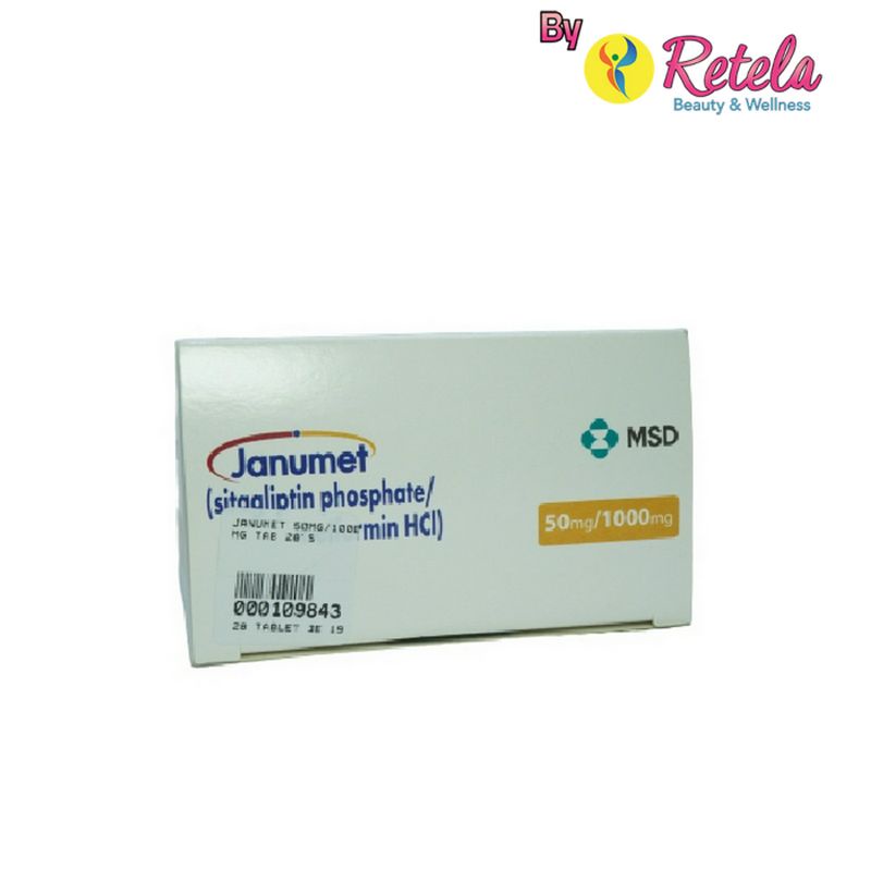 Janumet 50mg/1000mg Tab 28`S