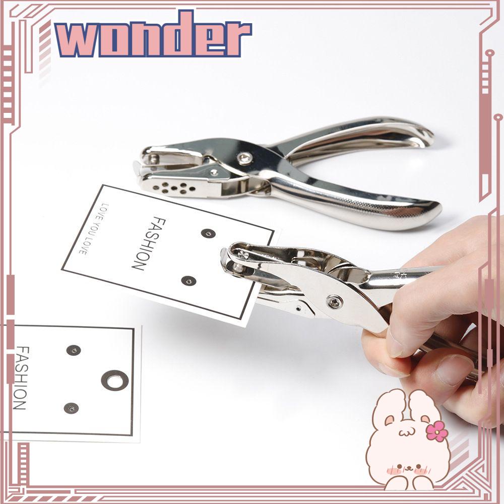 Wonder Bahan Pelubang Pelubang 3/6mm Perlengkapan Kantor Untuk Alat Kerajinan Scrapbooking