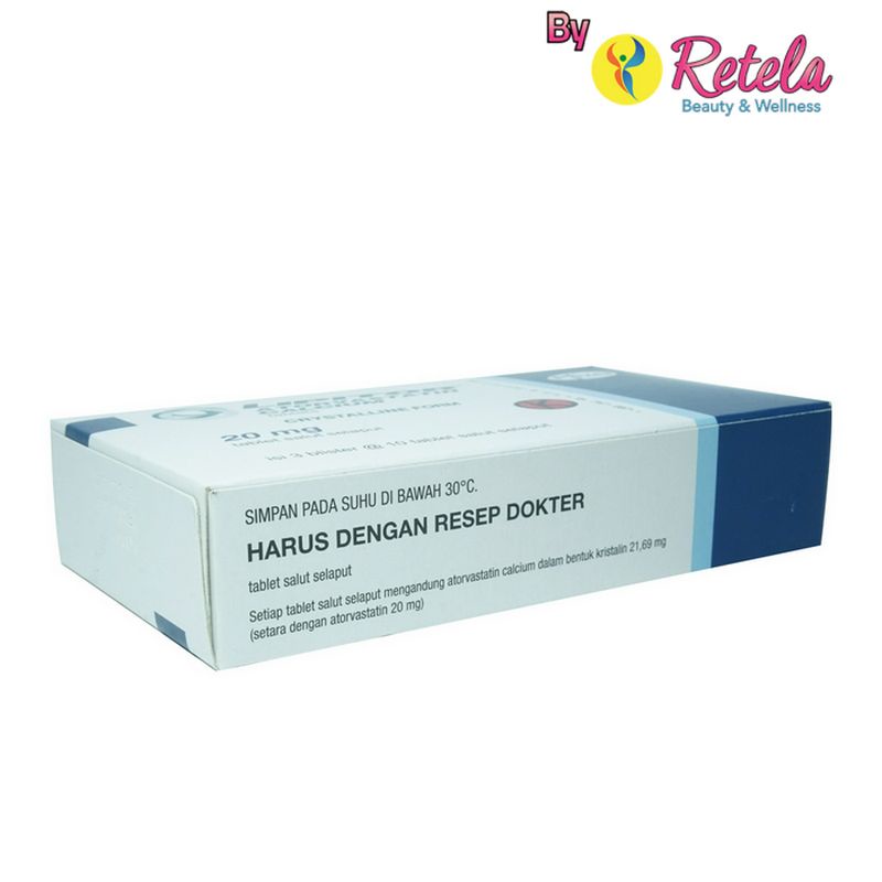 LIPITOR 20MG STRIP 10 TABLET