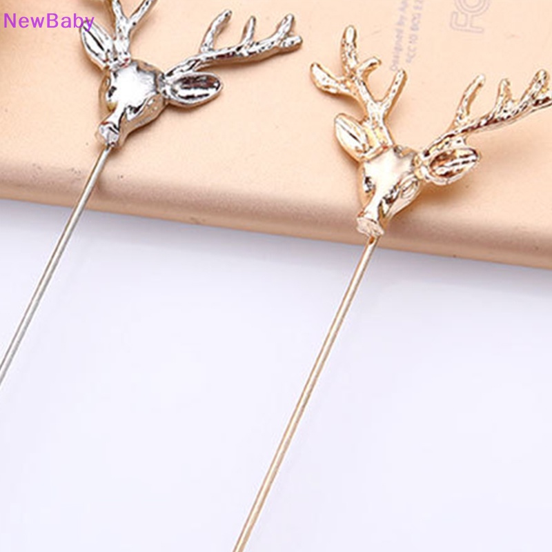 Newbaby Vintage Alloy Panjang Bros Retro Perhiasan Bulu Masker Elang Bentuk Singa Pin Kerah Jas Tongkat Pin Fashion Baru Pria Jas Kemeja Kerah Aksesoris ID