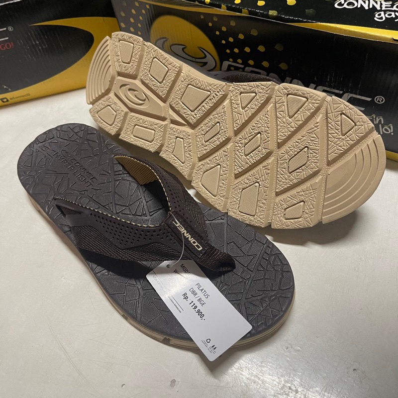 DISKON SANDAL PRIA KEKINIAN CONNEC VALDESS SQUAD PILATUS VEGAS 100% NEW