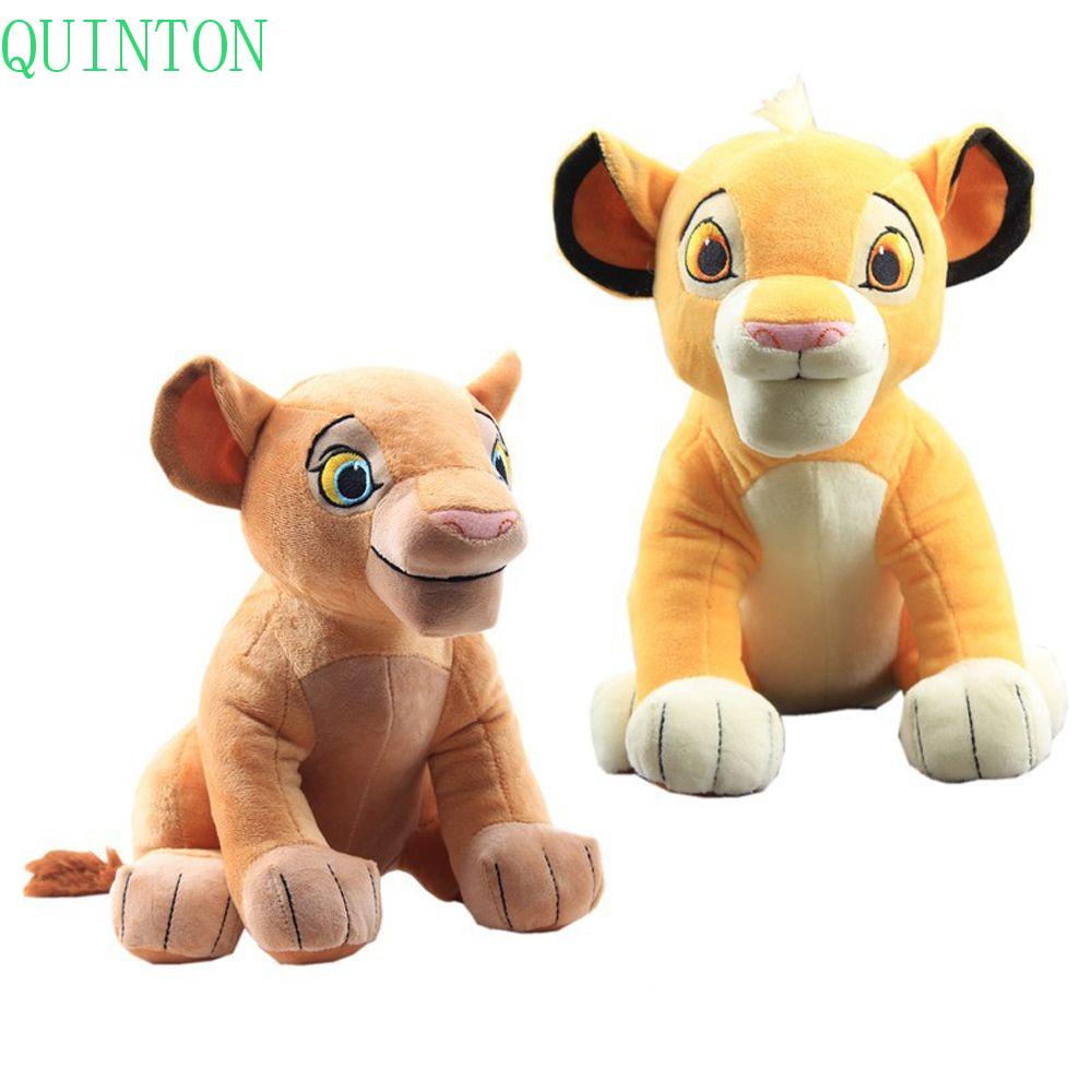 Quinton Simba Plush Toy Kid Hadiah Ulang Tahun Boneka Mewah Mufasa Nala Lembut Lion Plush Toys